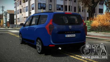 Dacia Lodgy Fodar para GTA 4