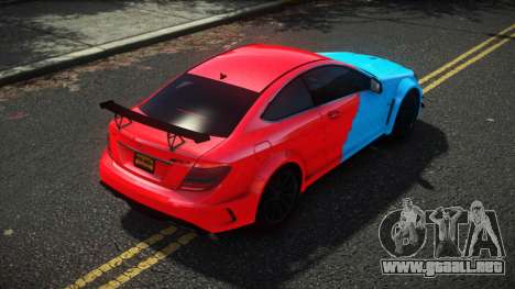 Mercedes-Benz C63 AMG Hugrax S3 para GTA 4