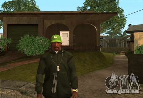 Gorra Sweeta para GTA San Andreas