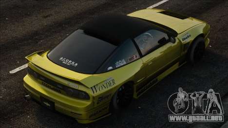 Nissan SX Yellow para GTA San Andreas
