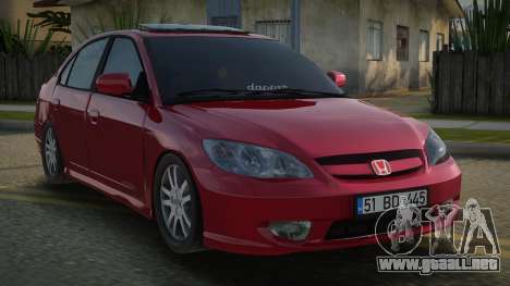Honda Civic Etoc para GTA San Andreas