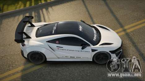 Honda NSX LWB para GTA San Andreas