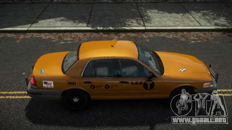 Ford Crown Victoria Taxi Semkoza para GTA 4