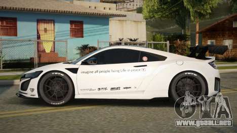 Honda NSX LWB para GTA San Andreas