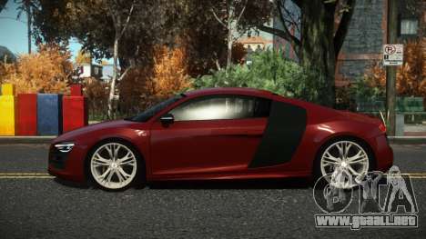 Audi R8 Vozaklo para GTA 4