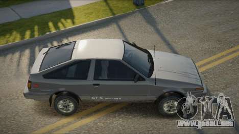 Toyota AE86 Zekbo para GTA San Andreas