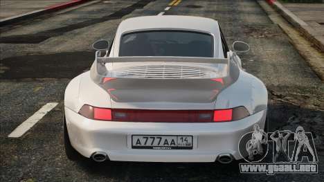 Porsche 911 Whit para GTA San Andreas