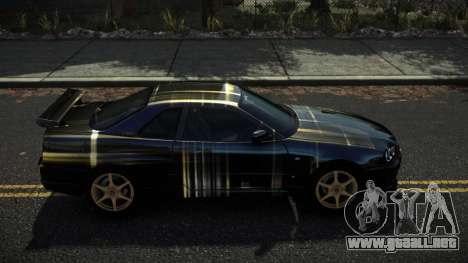 Nissan Skyline R34 Nazuxy S13 para GTA 4