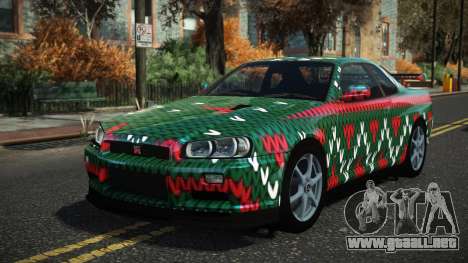 Nissan Skyline R34 Drujo S13 para GTA 4