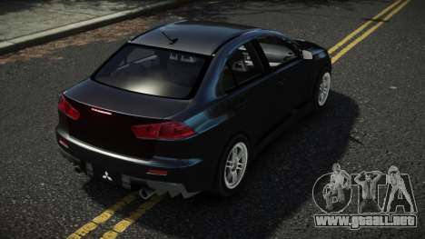 Mitsubishi Lancer Evo X Defax para GTA 4