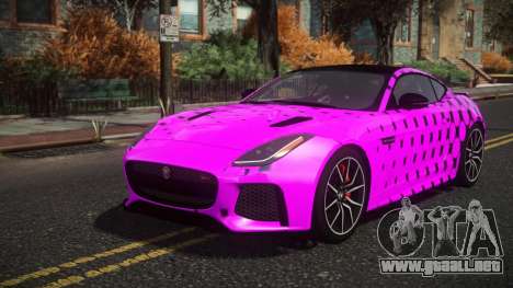 Jaguar F-Type Burza S8 para GTA 4