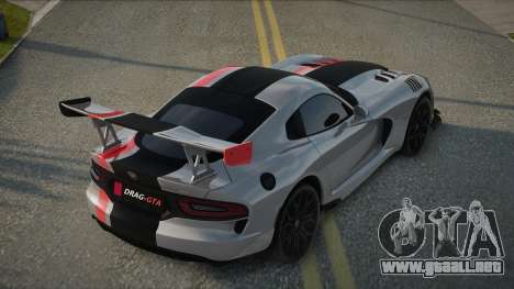 Dodge Viper GTS V1.2 para GTA San Andreas