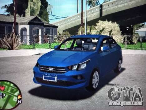 Fiat Cronos 2021 lowpoly para GTA San Andreas