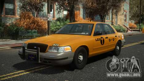 Ford Crown Victoria Taxi Semkoza para GTA 4
