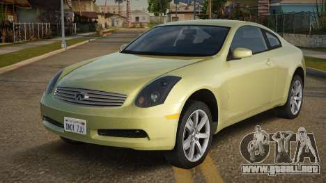 Infiniti G35 L-Style para GTA San Andreas