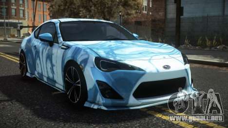 Subaru BRZ Vaklez S4 para GTA 4