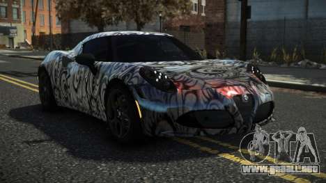 Alfa Romeo 4C Gravuz S8 para GTA 4