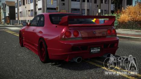 Nissan Skyline R33 Niroks para GTA 4