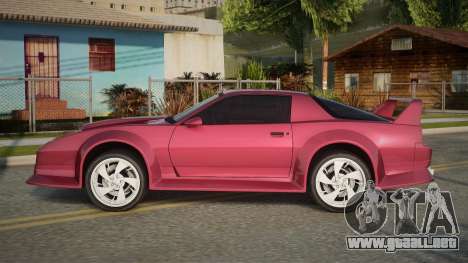 Pontiac Trans AM 87th para GTA San Andreas