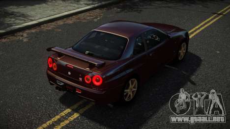 Nissan Skyline R34 Nazuxy para GTA 4