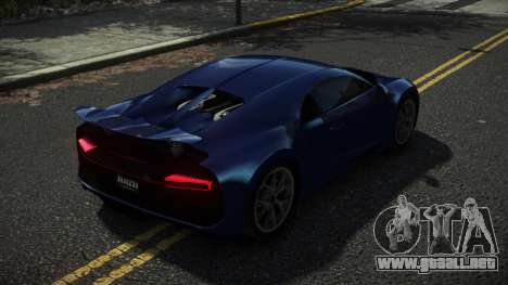 Bugatti Chiron Exalib para GTA 4