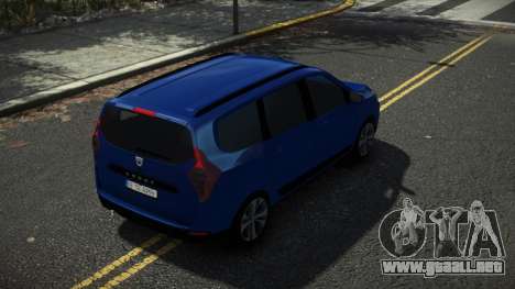Dacia Lodgy Fodar para GTA 4