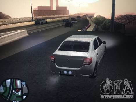 Renault Logan 2016 Silver para GTA San Andreas
