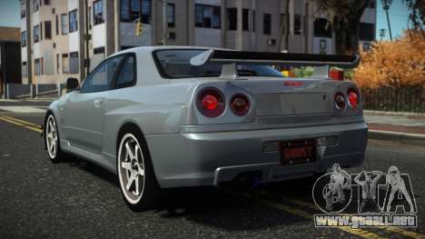 Nissan Skyline R34 Vazeke para GTA 4