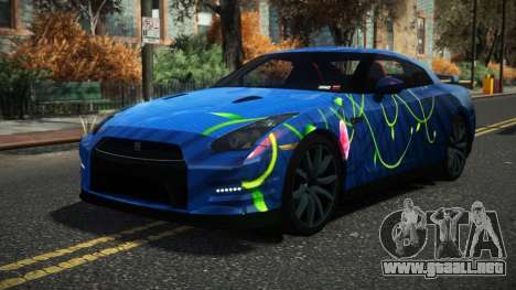 Nissan GT-R Dafhu S10 para GTA 4