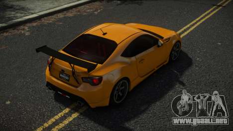 Subaru BRZ Zowej para GTA 4