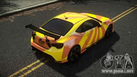 Subaru BRZ Vaklez S7 para GTA 4