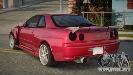 Nissan Skyline R34 WBR para GTA San Andreas