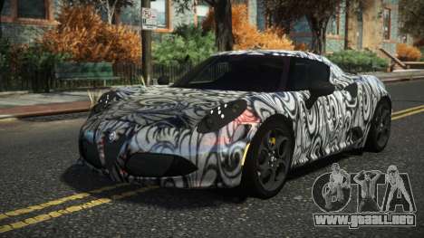 Alfa Romeo 4C Gravuz S8 para GTA 4