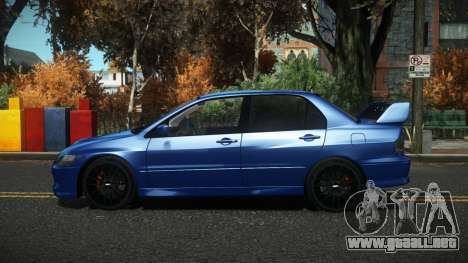 Mitsubishi Lancer Evolution VIII Deratky para GTA 4