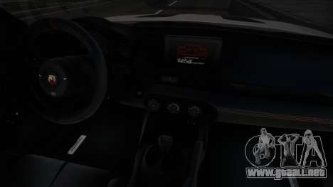 Fiat 124 Spyder para GTA San Andreas