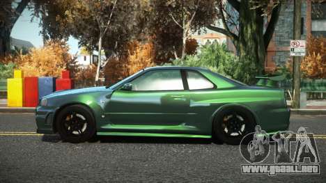 Nissan Skyline R34 Nortas para GTA 4