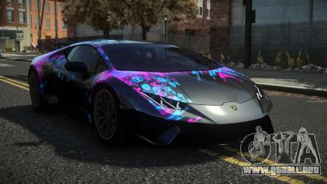 Lamborghini Huracan Liporta S7 para GTA 4