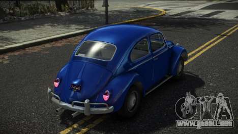 Volkswagen Beetle Faruja para GTA 4