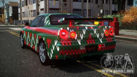 Nissan Skyline R34 Drujo S13 para GTA 4