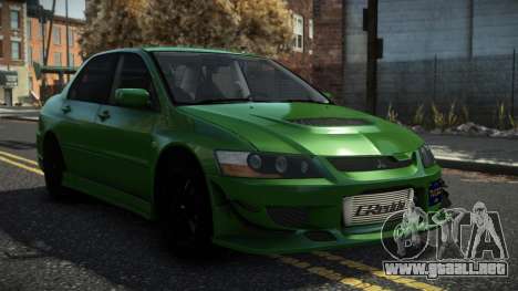 Mitsubishi Lancer Evo 8 Vruny para GTA 4