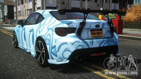 Subaru BRZ Vaklez S4 para GTA 4