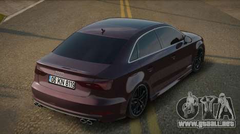 Audi A3 V2.1 para GTA San Andreas