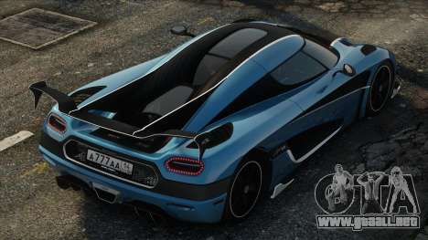 Koenigsegg Agera [Ripper] para GTA San Andreas