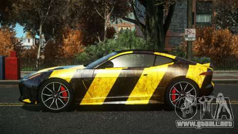 Jaguar F-Type Burza S4 para GTA 4