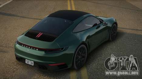 Porsche 911 (992) Carrera 19th para GTA San Andreas