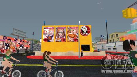 Nueva campana de pollo para GTA San Andreas