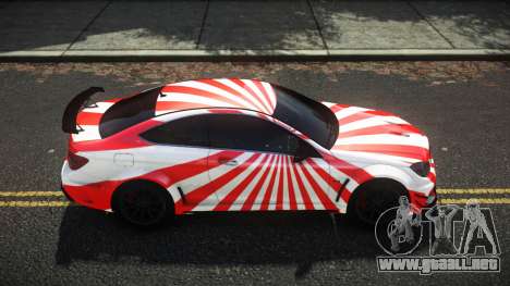 Mercedes-Benz C63 AMG Hugrax S6 para GTA 4