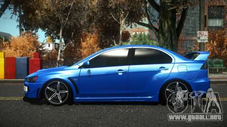 Mitsubishi Lancer Evo X Bolis para GTA 4
