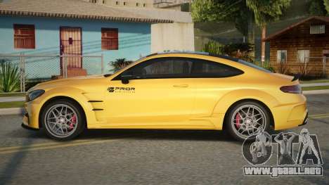 Mercedes-Benz C63 AMG F-Sport para GTA San Andreas