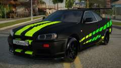 Nissan Skyline R34 GPJ para GTA San Andreas